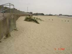 Gorleston Beach - The Sea Wall is well protected
