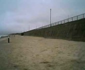Gorleston Beach - Compare to the picture (RIGHT) the rocks are now under the sand