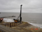 Southwold Groyne repairs Feb 23rd 2006